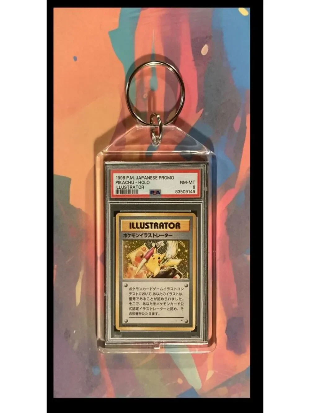 3044 Pokemon Pikachu1998 Illustrator Japanese Promo Holo